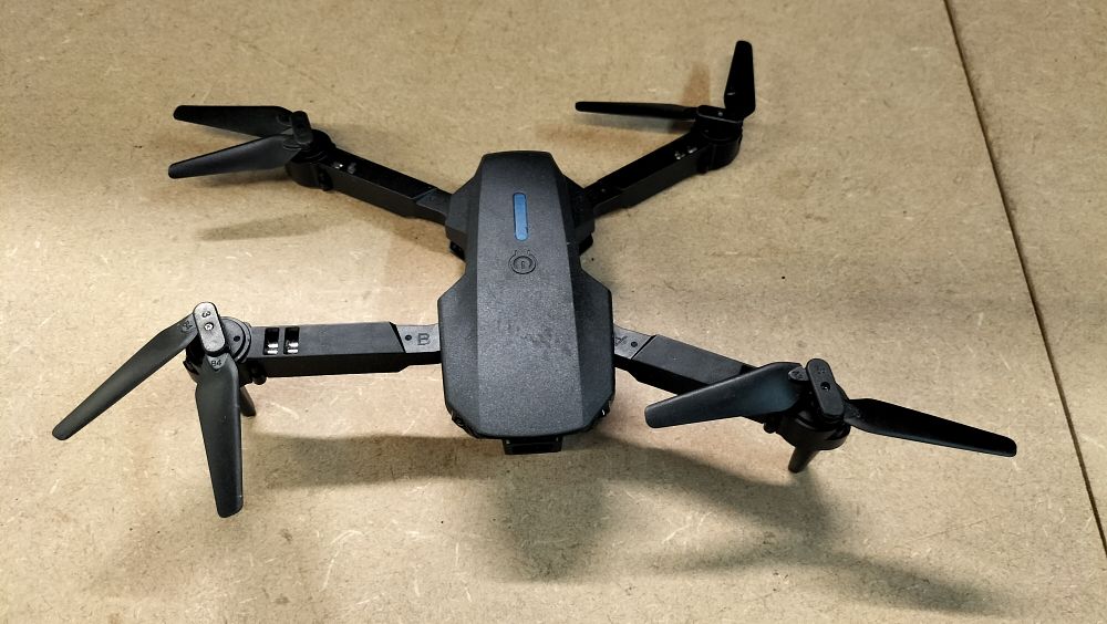 Lot 219: A Foldable Plastic Quadcopter Drone
