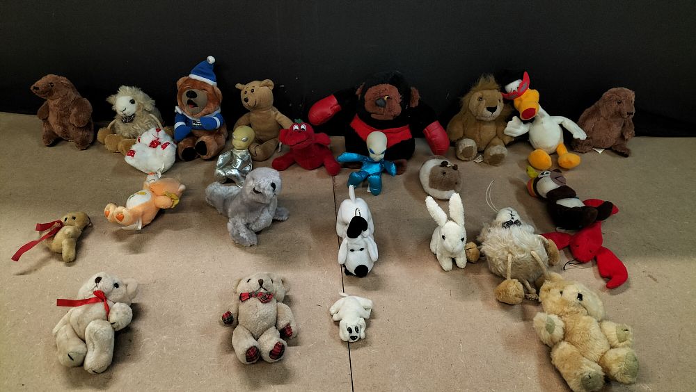 Lot 294: A Collection of Assorted Plush Toys