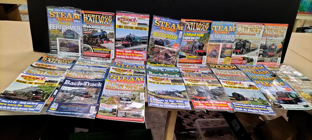 Lot 320: A Collection of 44 Steam Railway, Heritage Railway and Steam World Paper Magazines