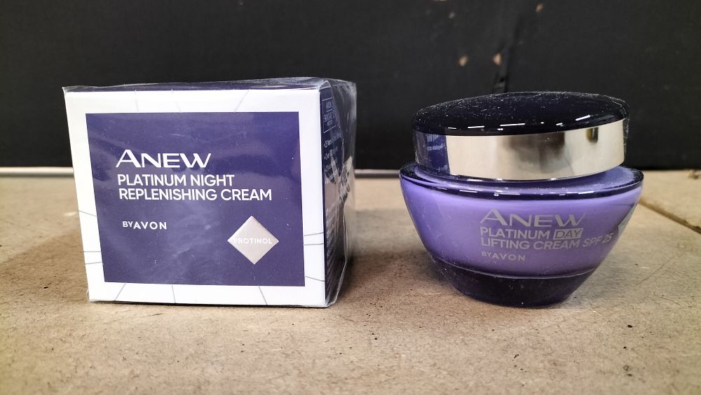 Lot 169: 2 Avon Anew Platinum Face Creams