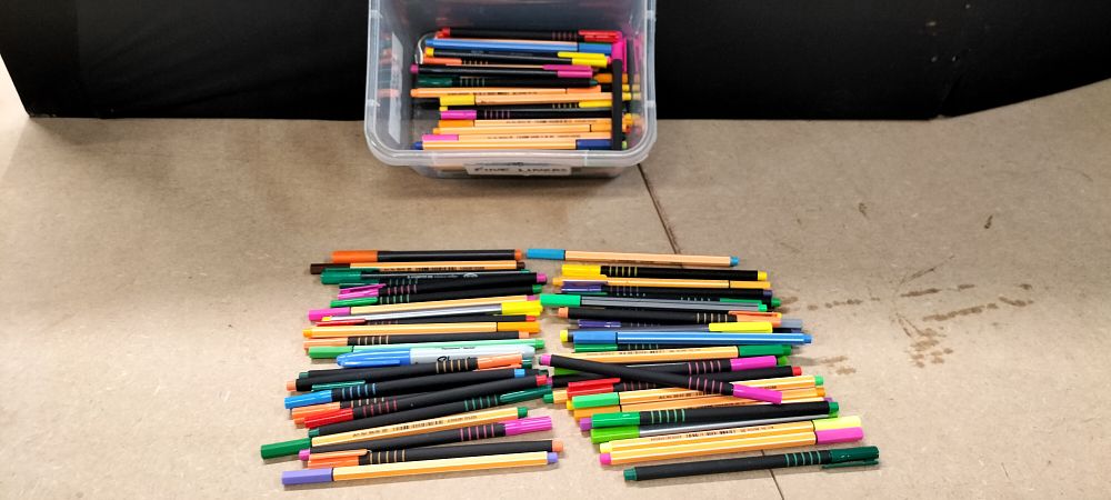 Lot 265: A Collection of Stabilo Point and Assorted Fineliner Pens