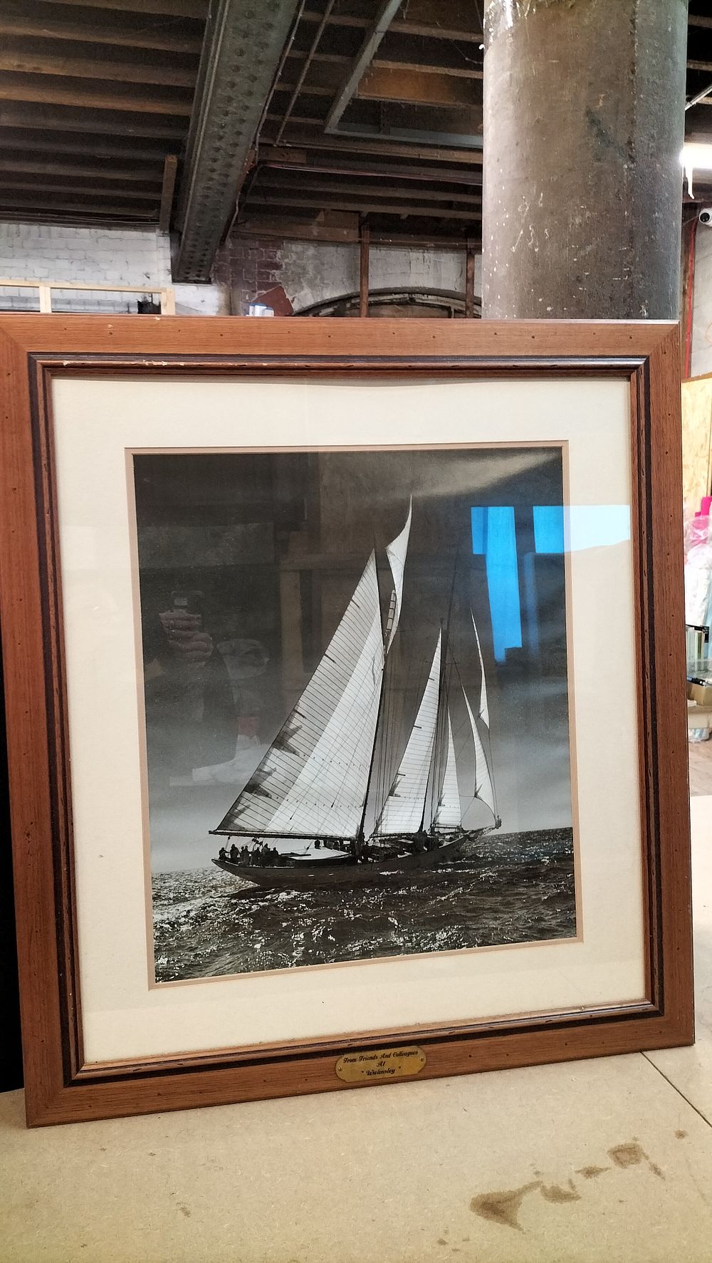 Lot 348: A Vintage Bill Philip Photography Titled Sailing At Cowes