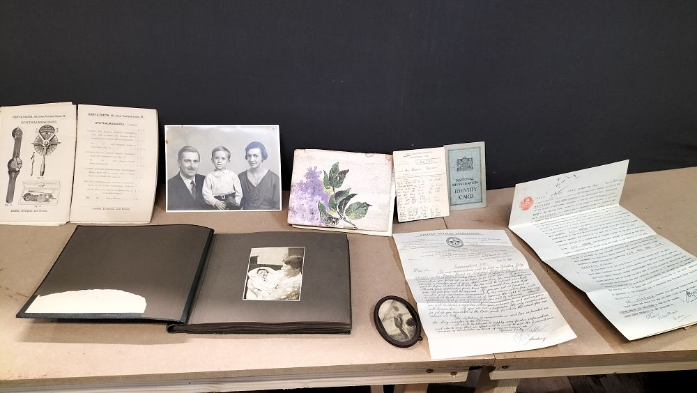 Lot 353: A Collection of British Medical Ephemera and Family Photographs