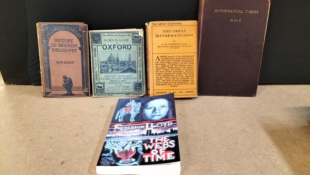 Lot 354: A Collection of 5 Vintage and Modern Books including The Thinker's Library