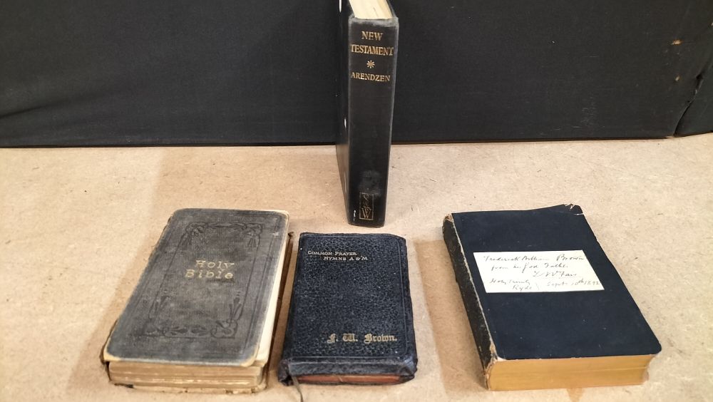 Lot 355: An Assortment of Four Religious and Devotional Books including Oxford University Press