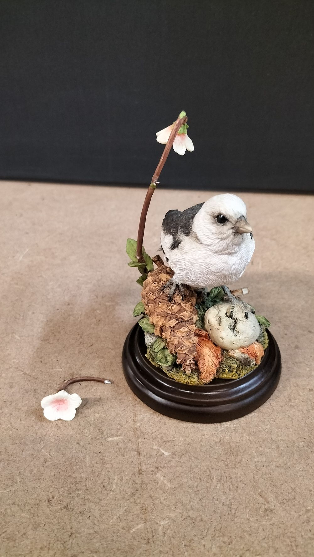 Lot 361: A Country Artists Hand Painted Resin Arctic Visitor Figurine, 04089