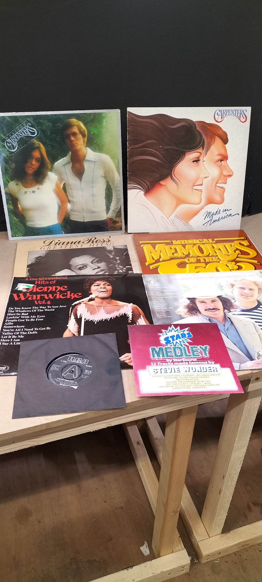 Lot 402: A Collection of Vinyl LP Records and 2 Seven Inch Records