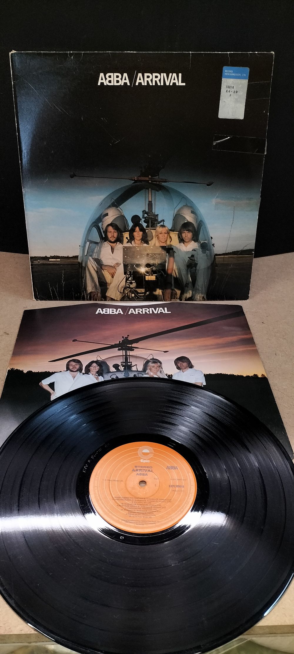 Lot 204: ABBA Arrival Vinyl LP, EPC 86018