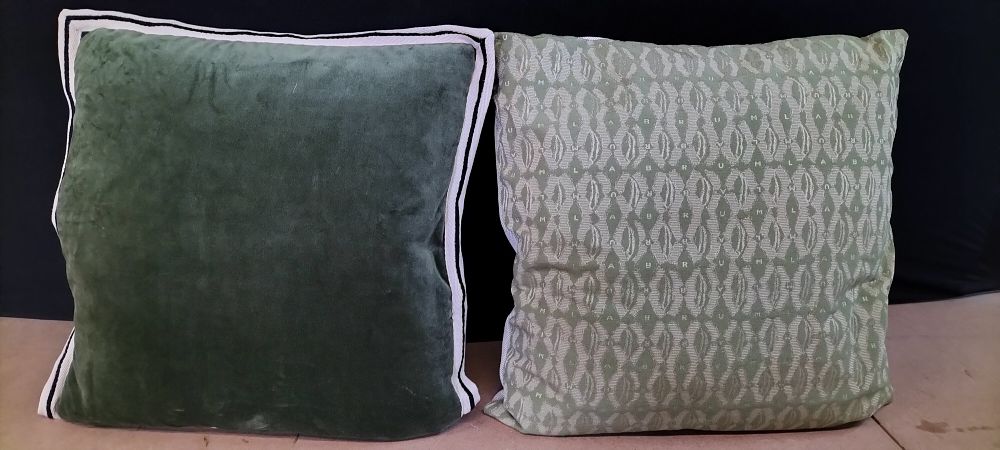 Lot 238: Two Labrum London and Velvet Decorative Cushions