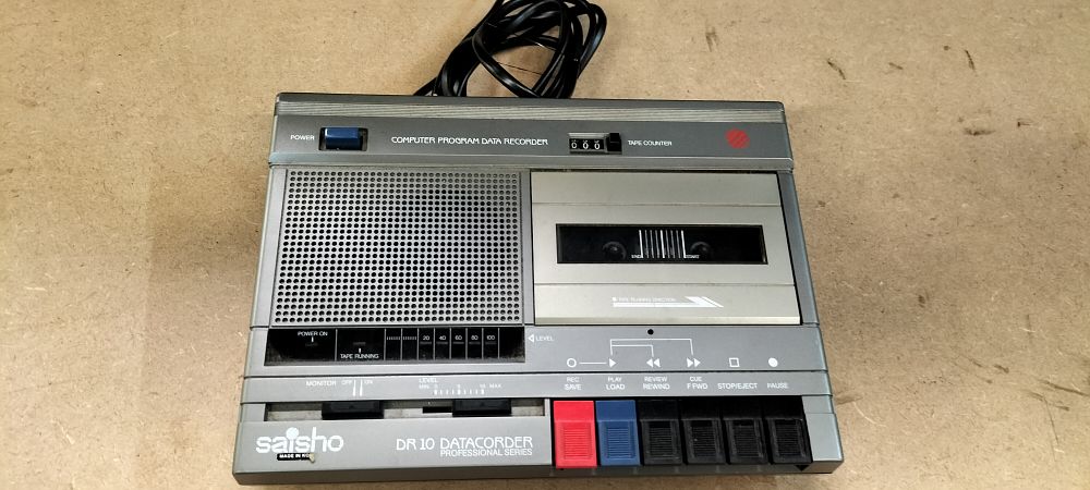 Lot 283: A Saisho DR 10 Datacorder Professional Series Computer Program Data Recorder