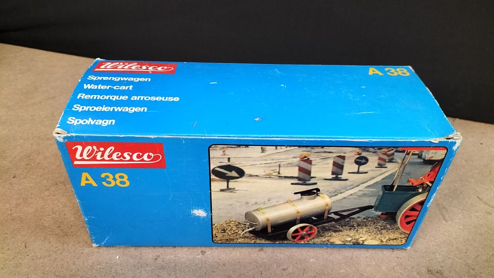Lot 171: A Vintage Wilesco Sprengwagen Water-Cart Model Accessory, A 38