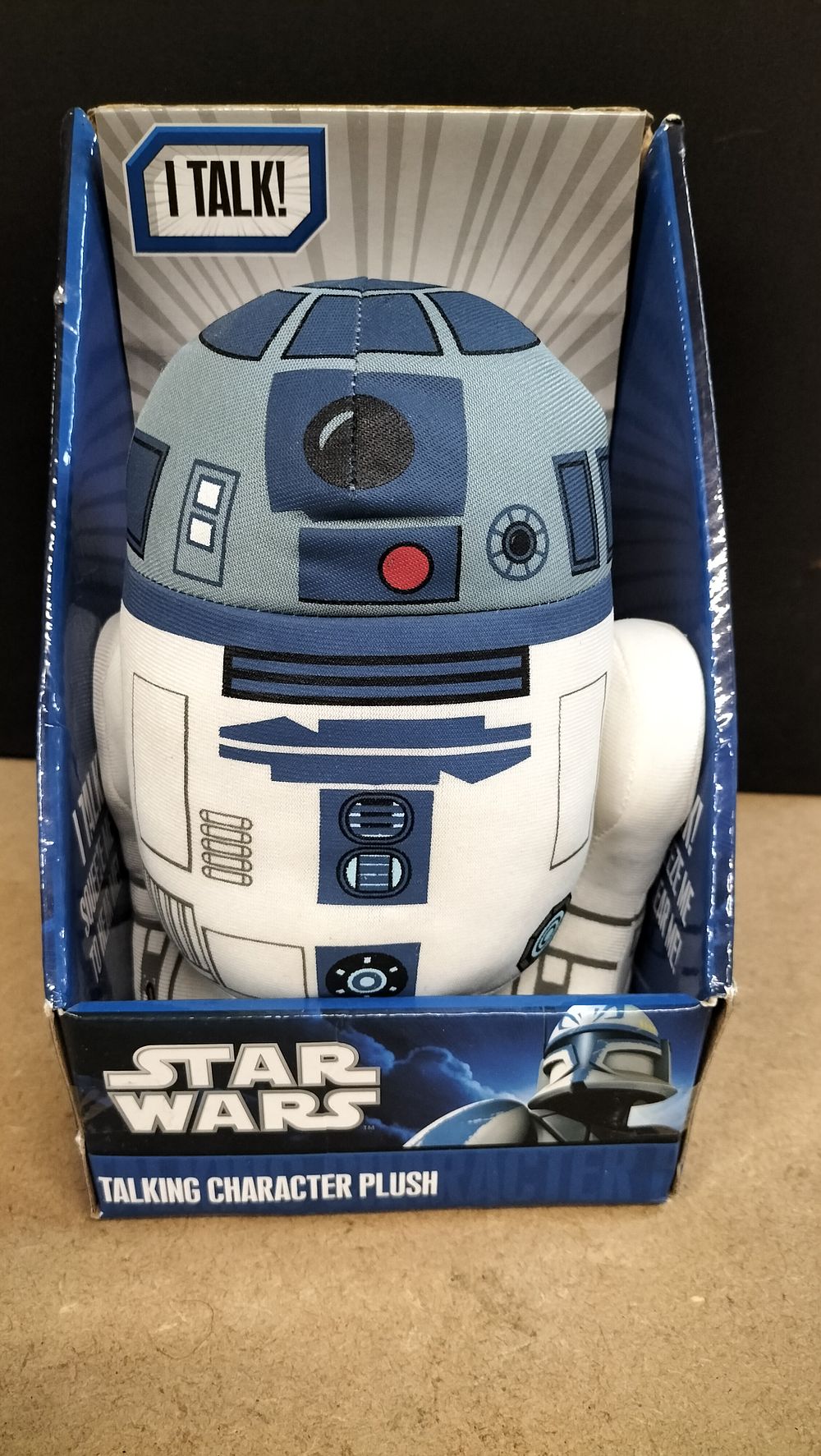 Lot 190: Star Wars R2-D2 Talking Character Plush in Original Box