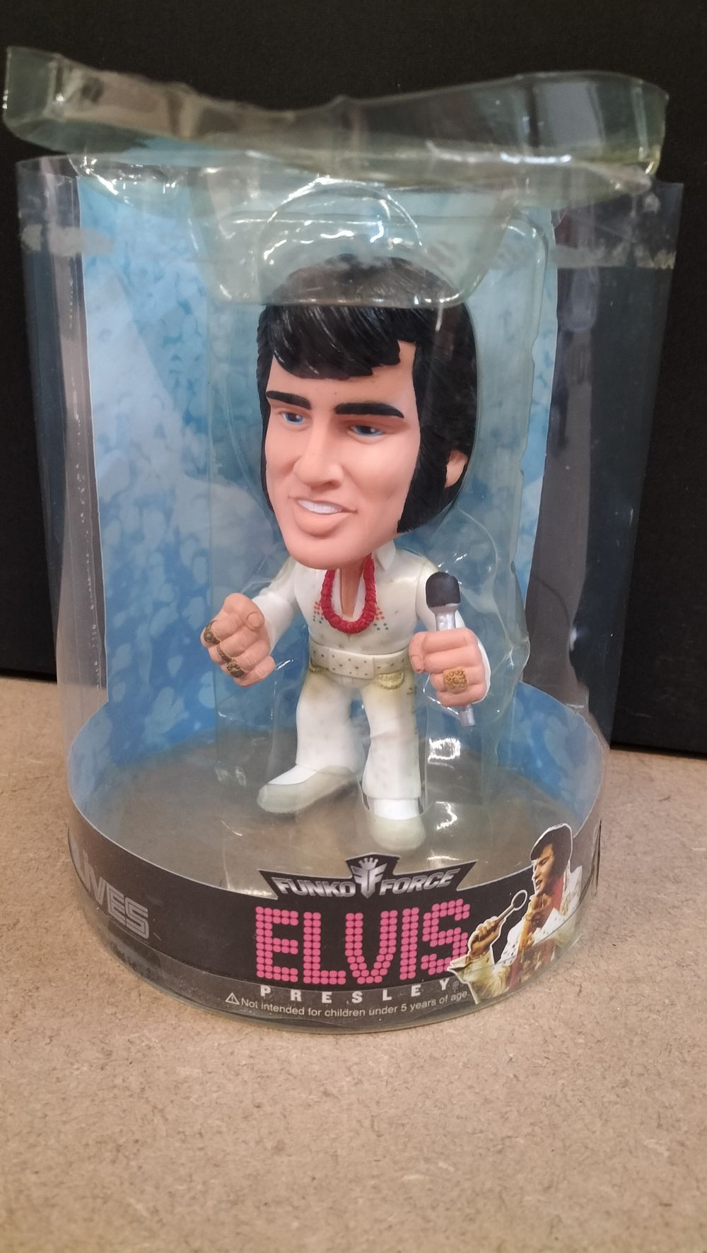 Lot 206: A Funko Force Elvis Presley Aloha From Hawaii Vinyl Figure