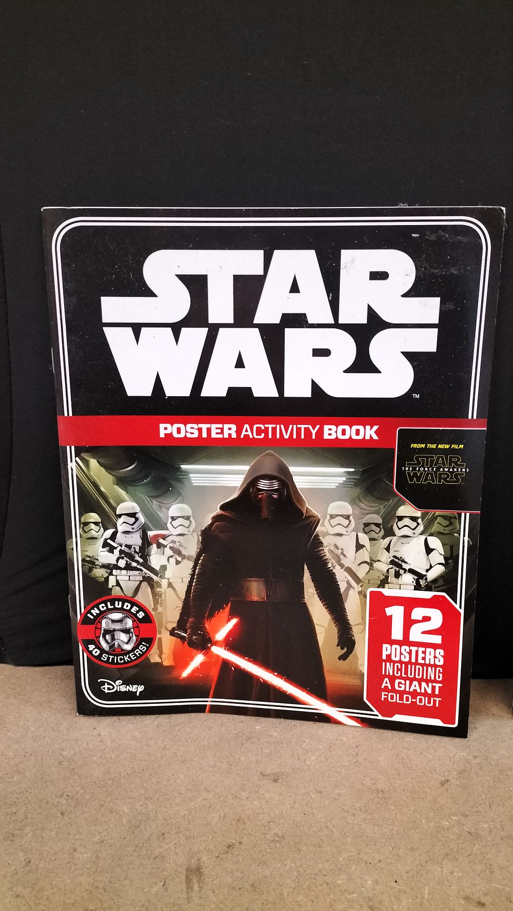 Lot 211: Star Wars: The Force Awakens Poster Activity Book