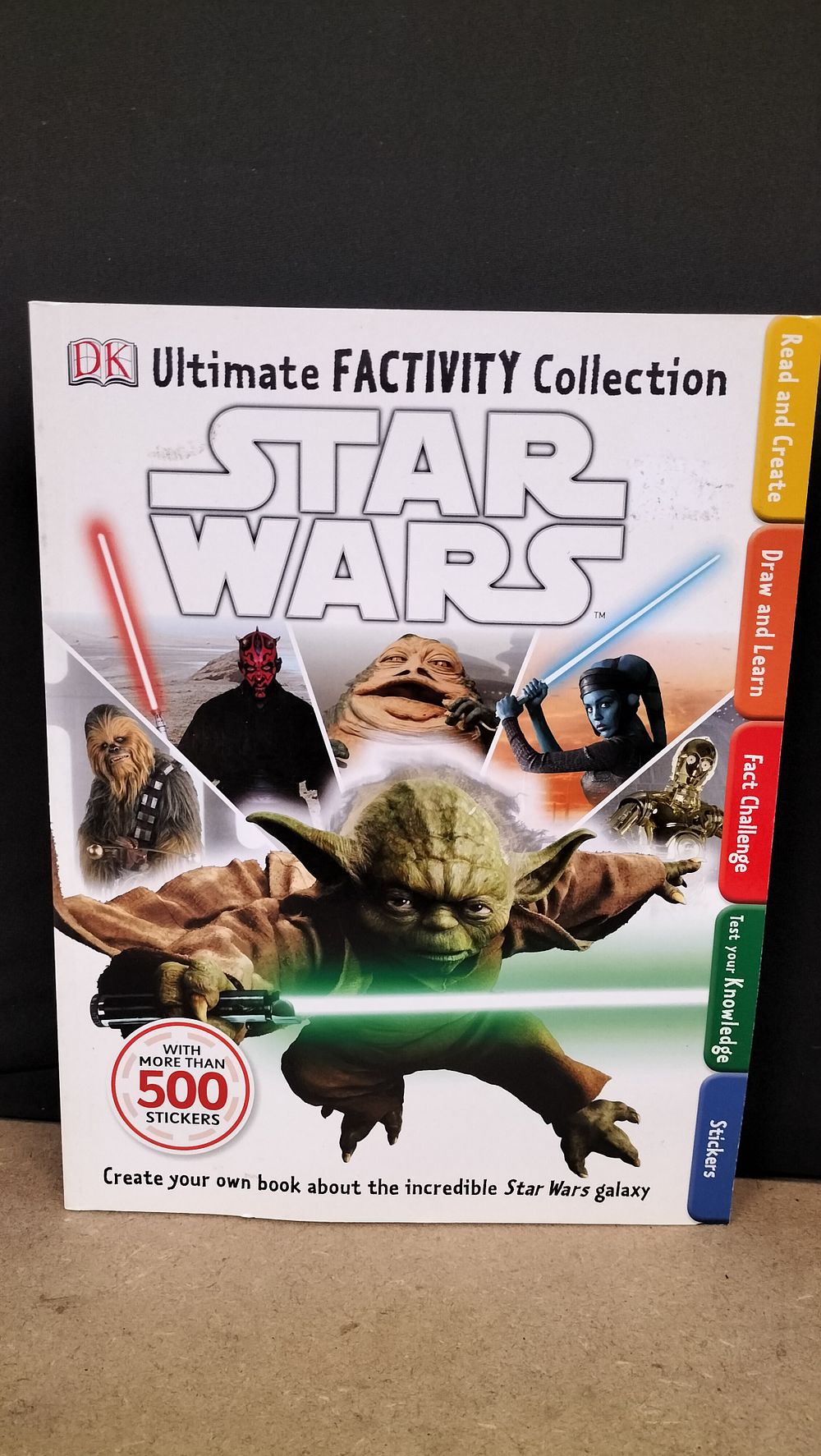 Lot 216: DK Ultimate FACTIVITY Collection STAR WARS Activity Book