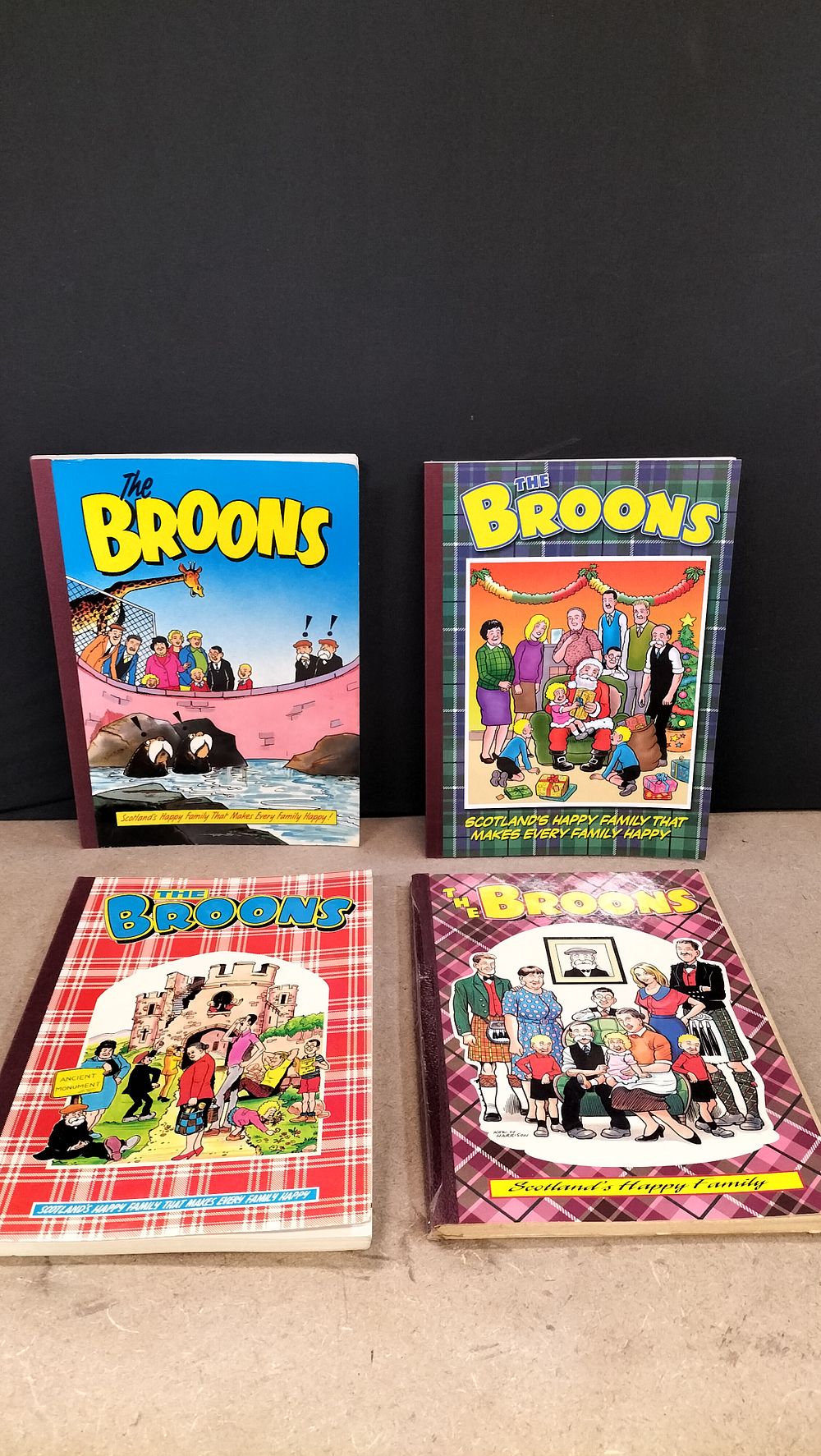 Lot 230: A Collection of 4 The Broons Comic Annuals