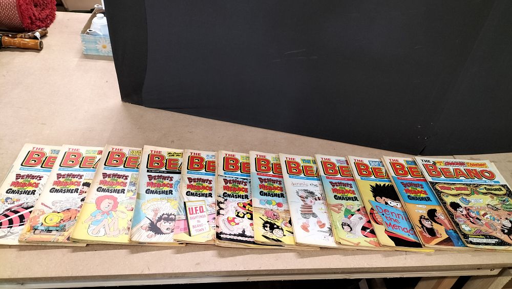 Lot 243: A Collection of 52 D.C. Thomson & Co. Ltd. The Beano Comic Books 1996