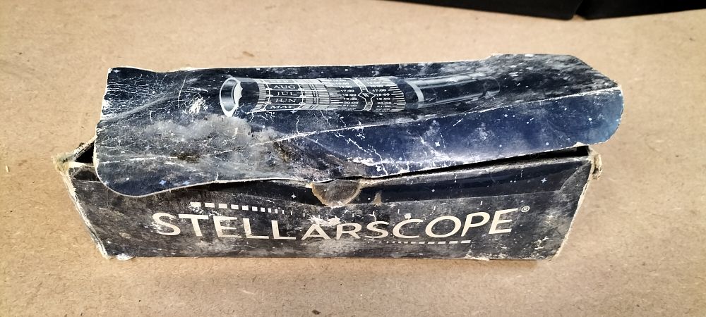 Lot 310: A Sculptures-Jeux Stellarscope Portable Star Finder with Original Box