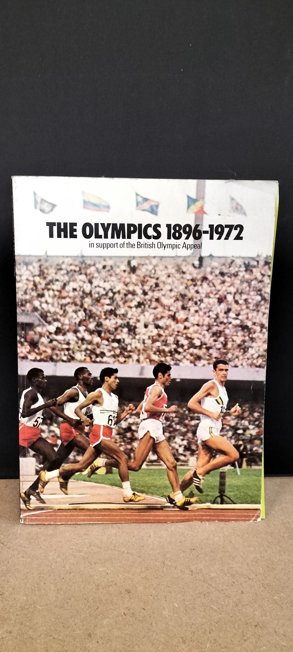 Lot 335: The Olympics 1896-1972 in support of the British Olympic Appeal Paperback Book