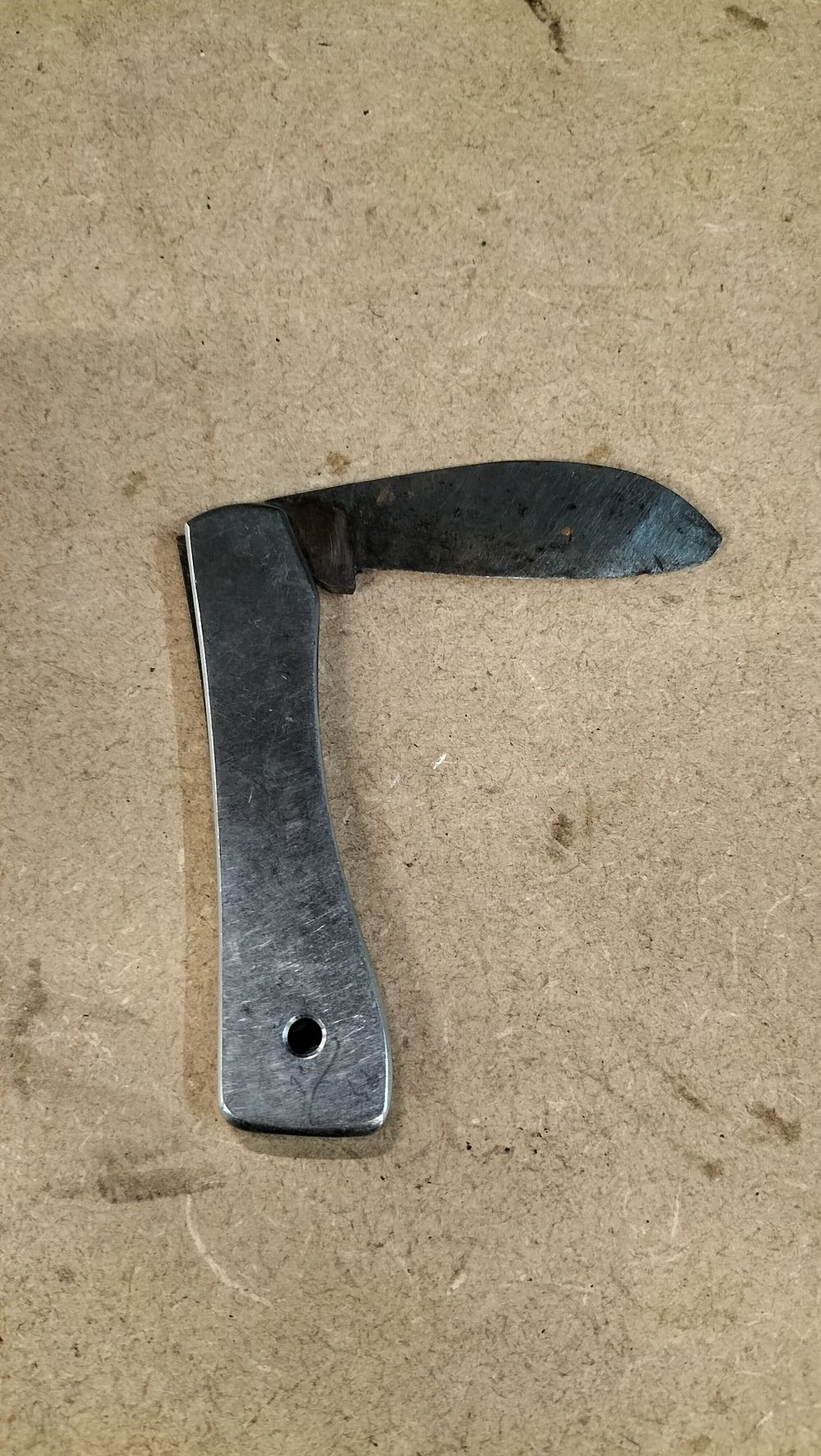 Lot 365: Single Blade Folding Metal Pocket Knife