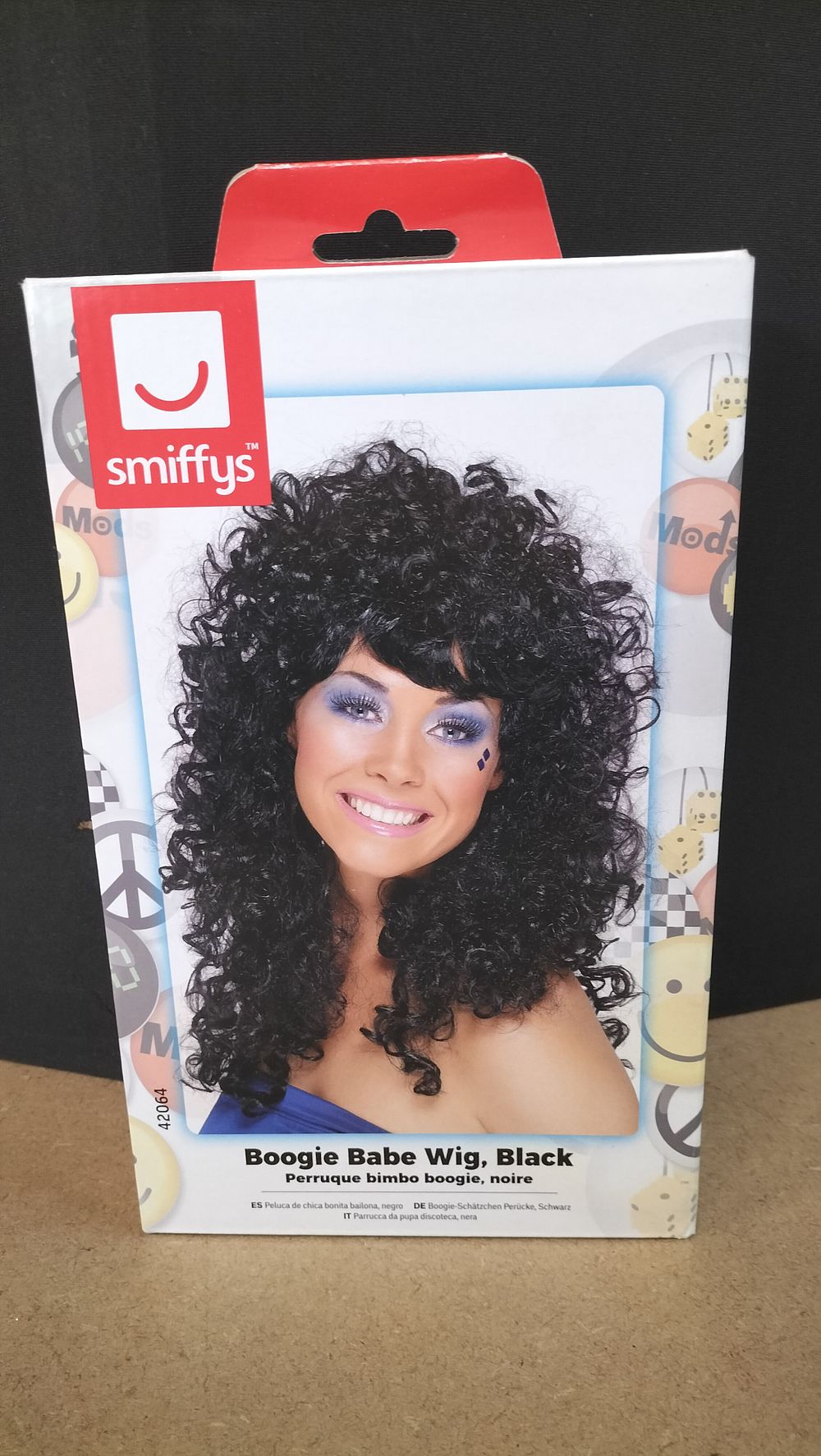 Lot 375: A Synthetic Smiffys Boogie Babe Wig, 42064