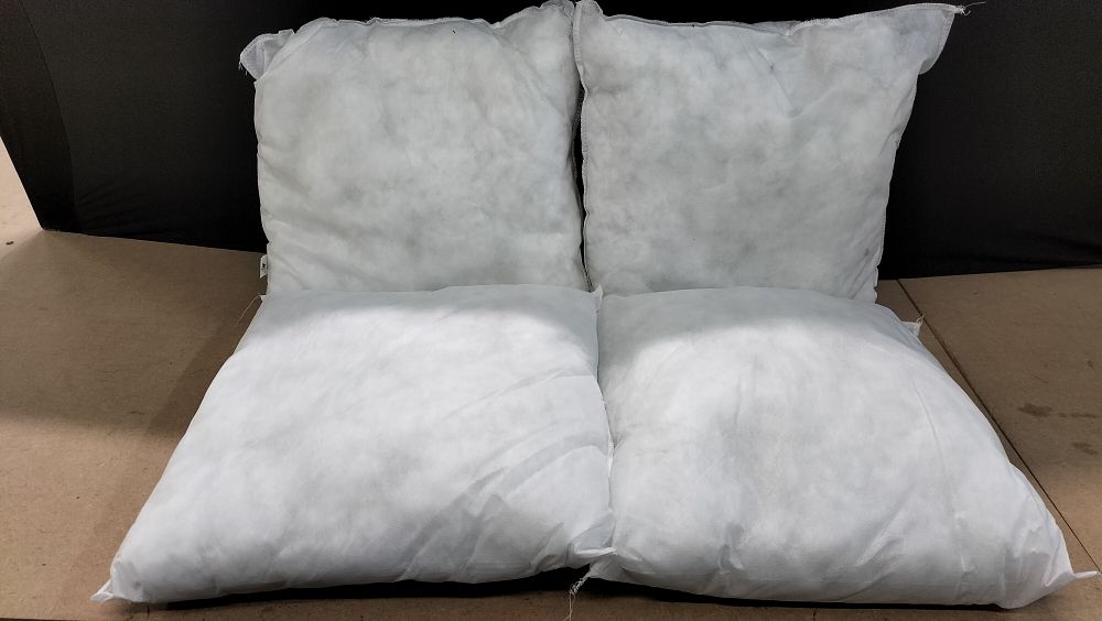Lot 48: A Set of 4 Polyester Filled Cushion Pads