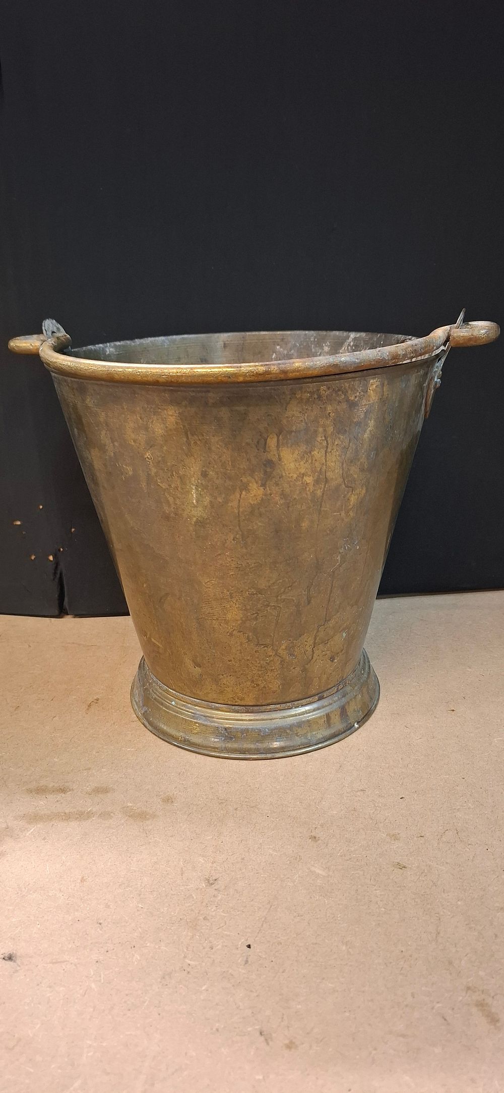 Lot 72: 19th Century Brass Tapered Wine or Ice Cooler Bucket