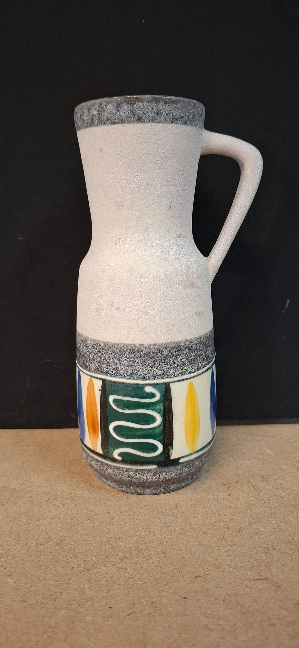 Lot 86: A West Germany Earthenware Handled Jug, 267-20
