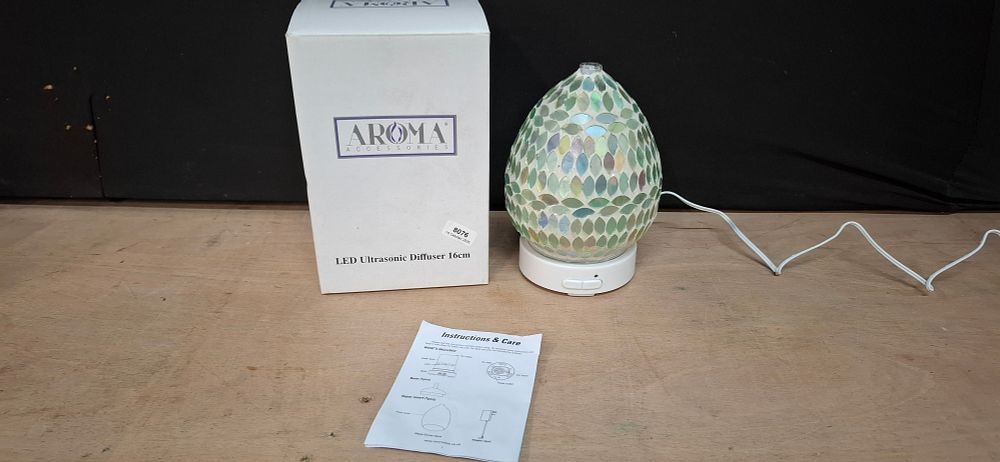 Lot 142: Aroma Accessories LED Ultrasonic Diffuser