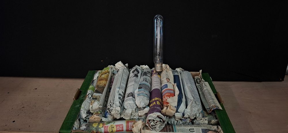 Lot 143: X22 Sylvania GroLux 600W High Pressure Sodium HID Light Bulbs