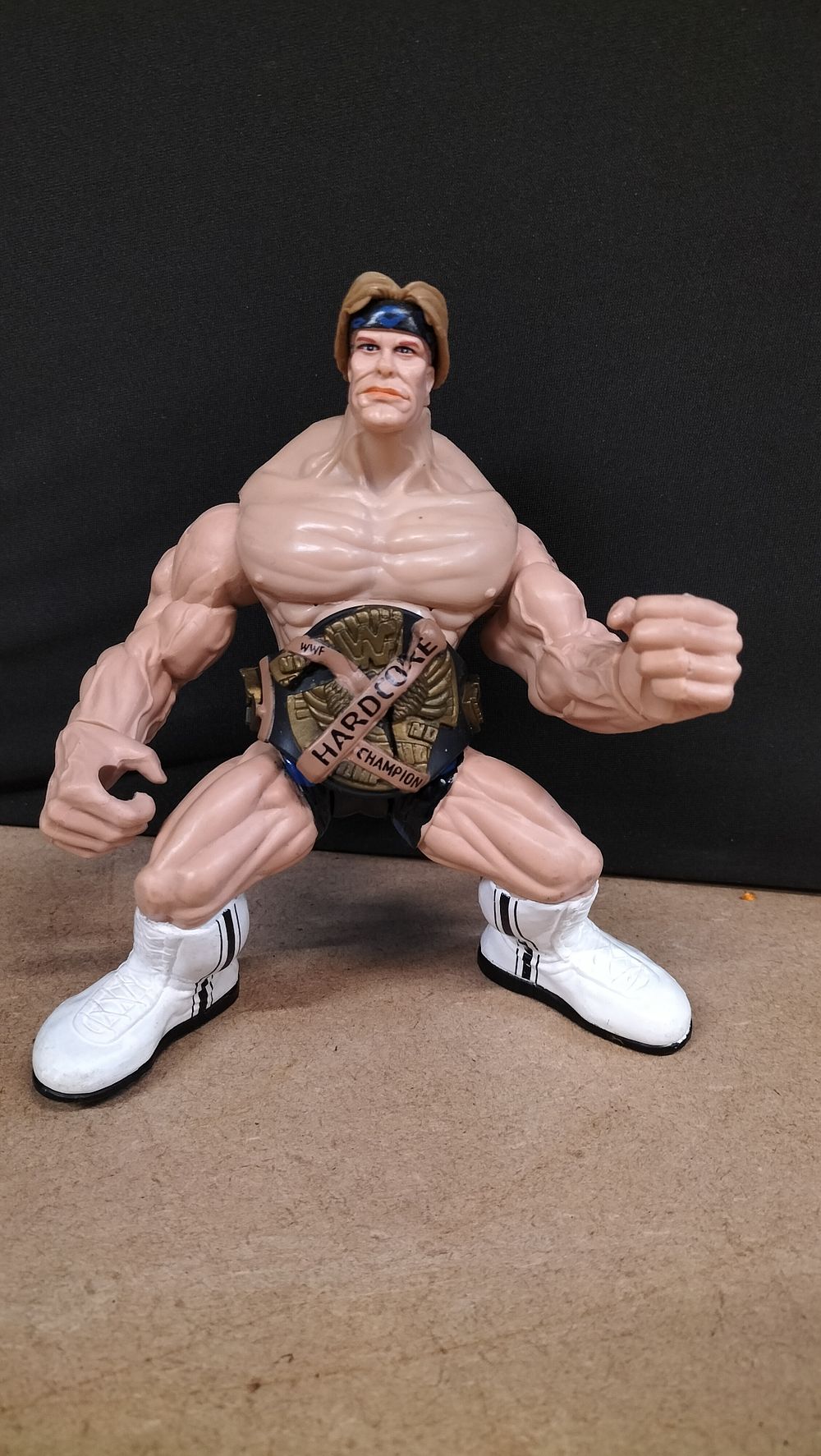 Lot 316: A 1999 JAKKS Pacific WWF Maximum Sweat Billy Gunn Plastic Action Figure