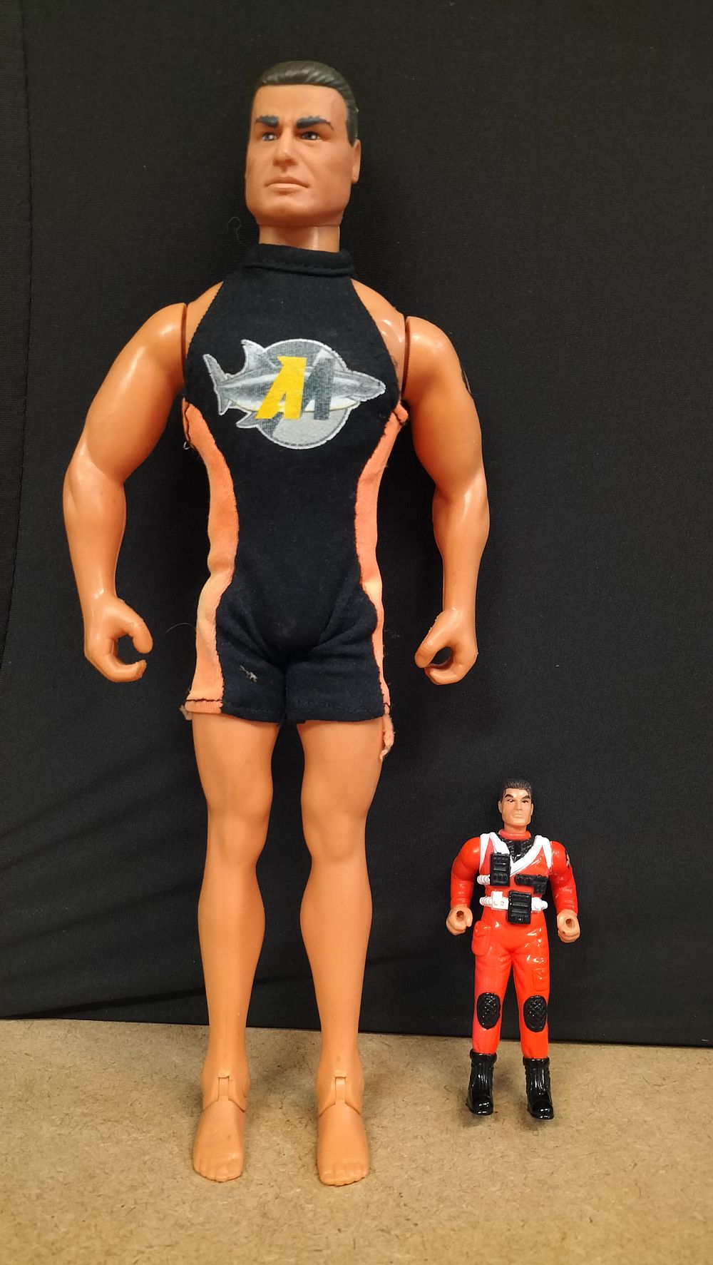 Lot 320: A Pair of Hasbro Action Man and McDonald's Figures