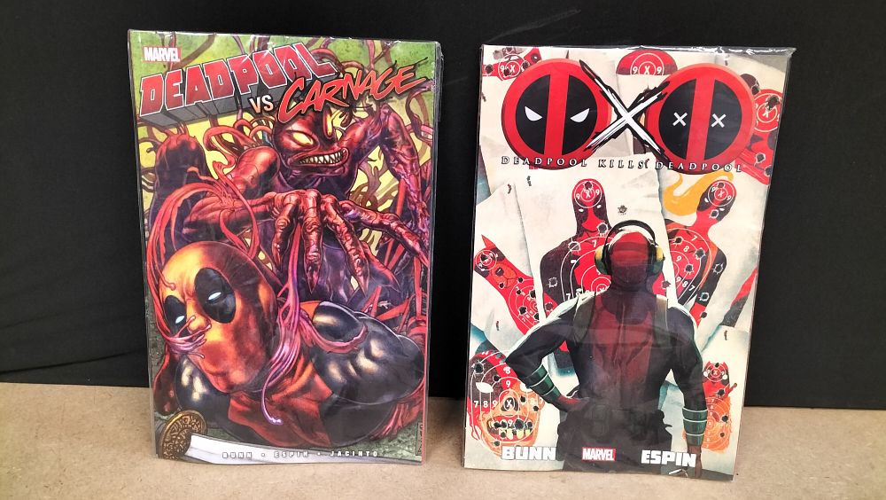 Lot 337: 2 Marvel Deadpool Trade Paperback Graphic Novels Written by Cullen Bunn