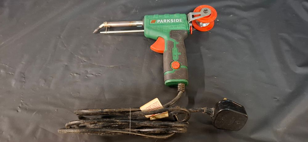 Lot 172: Parkside Soldering Gun with Solder Feed, Model PLPD 60 A1