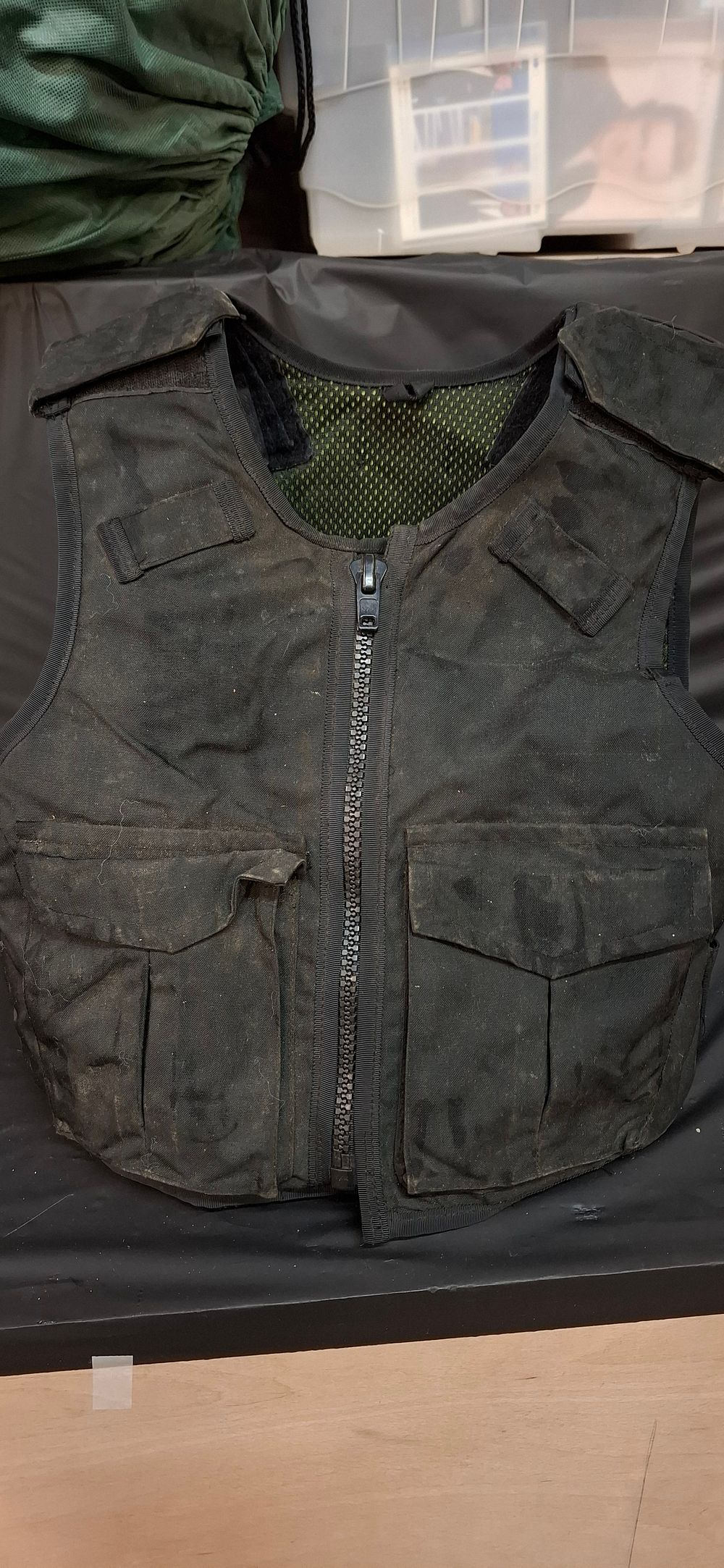 Lot 198: Black Ballistic and Stab Resistant Body Armour Vest
