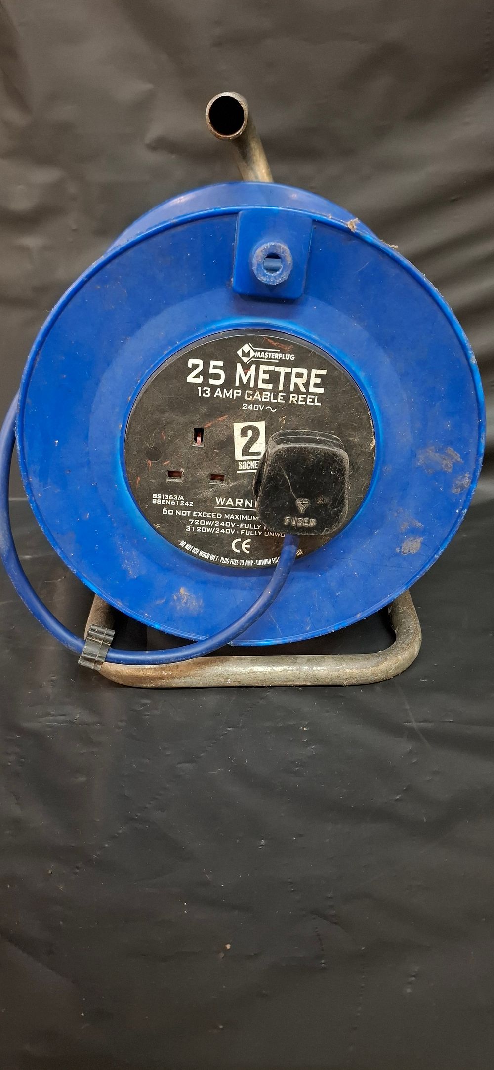 Lot 206: Masterplug 25 Metre 13 Amp Cable Reel