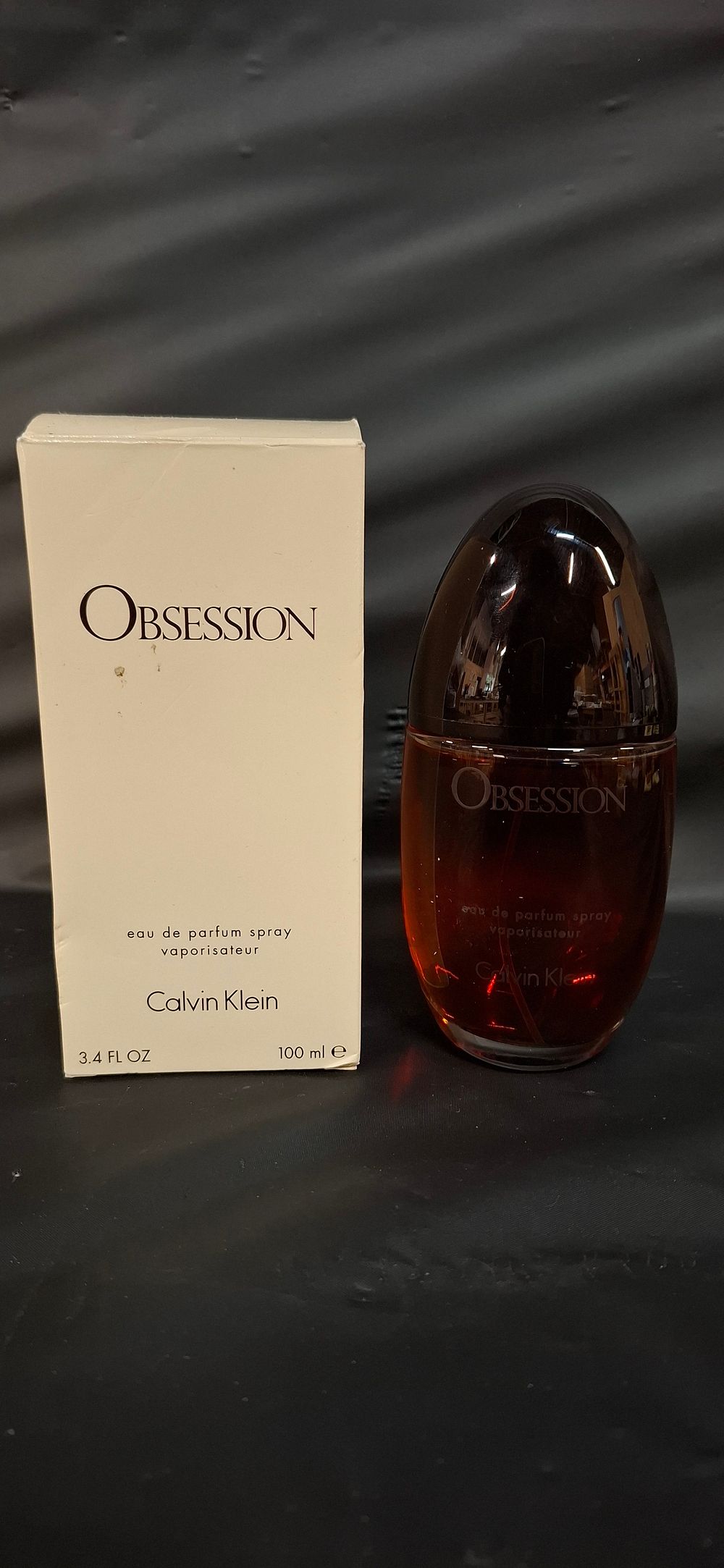 Lot 225: Calvin Klein Obsession Eau de Parfum Spray 100 ml with Box
