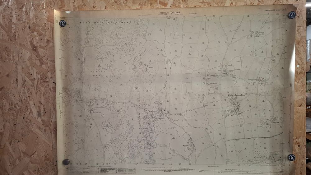 Lot 286: Lancashire Sheet XII.11 Ordnance Survey Map, Edition of 1913