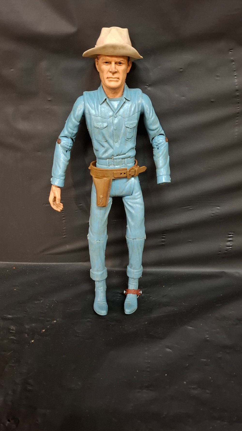 Lot 290: Vintage Marx Toys Moulded Plastic Articulated Cowboy Action Figure