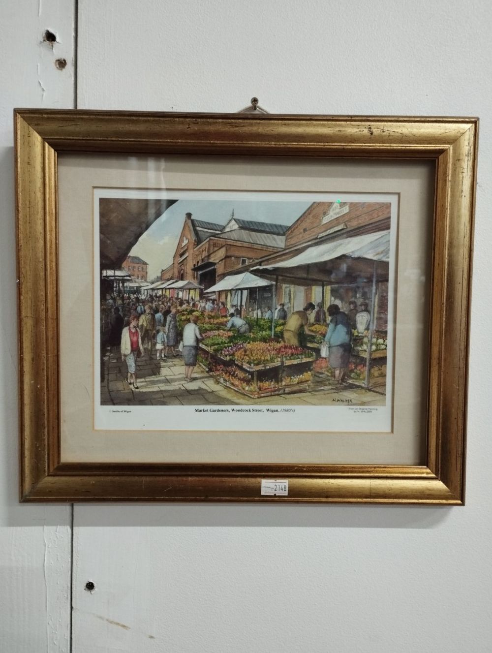Lot 152: Framed Print of an Original Painting by H...