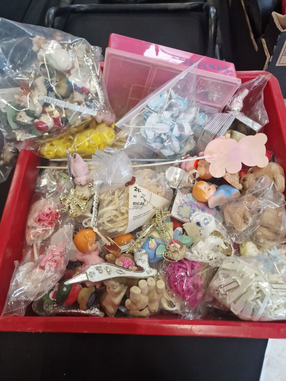 Lot 163: A very large Bundle of cake toppers item...