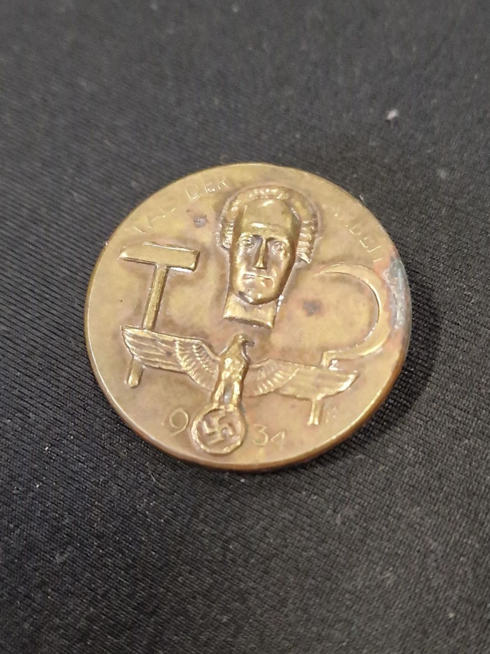 Lot 199: BRITISH & EUROPEAN MEDALS THIRD REICH DAY WORKERS...