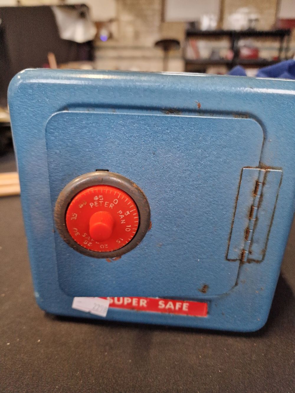 Lot 224: Vintage super sage money box