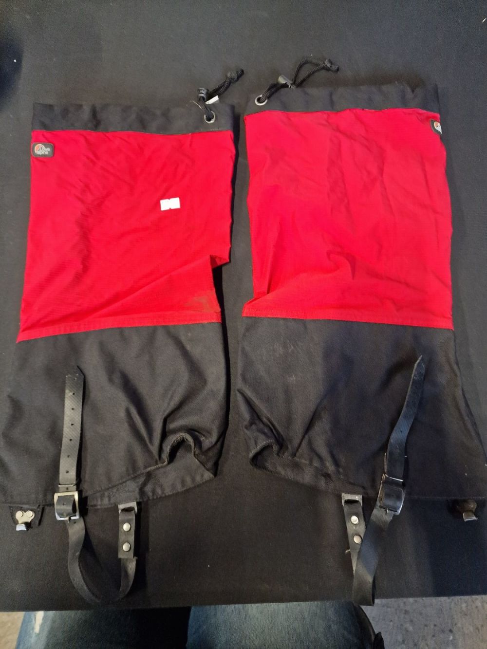 Lot 227: Lowe Alpine gators size large