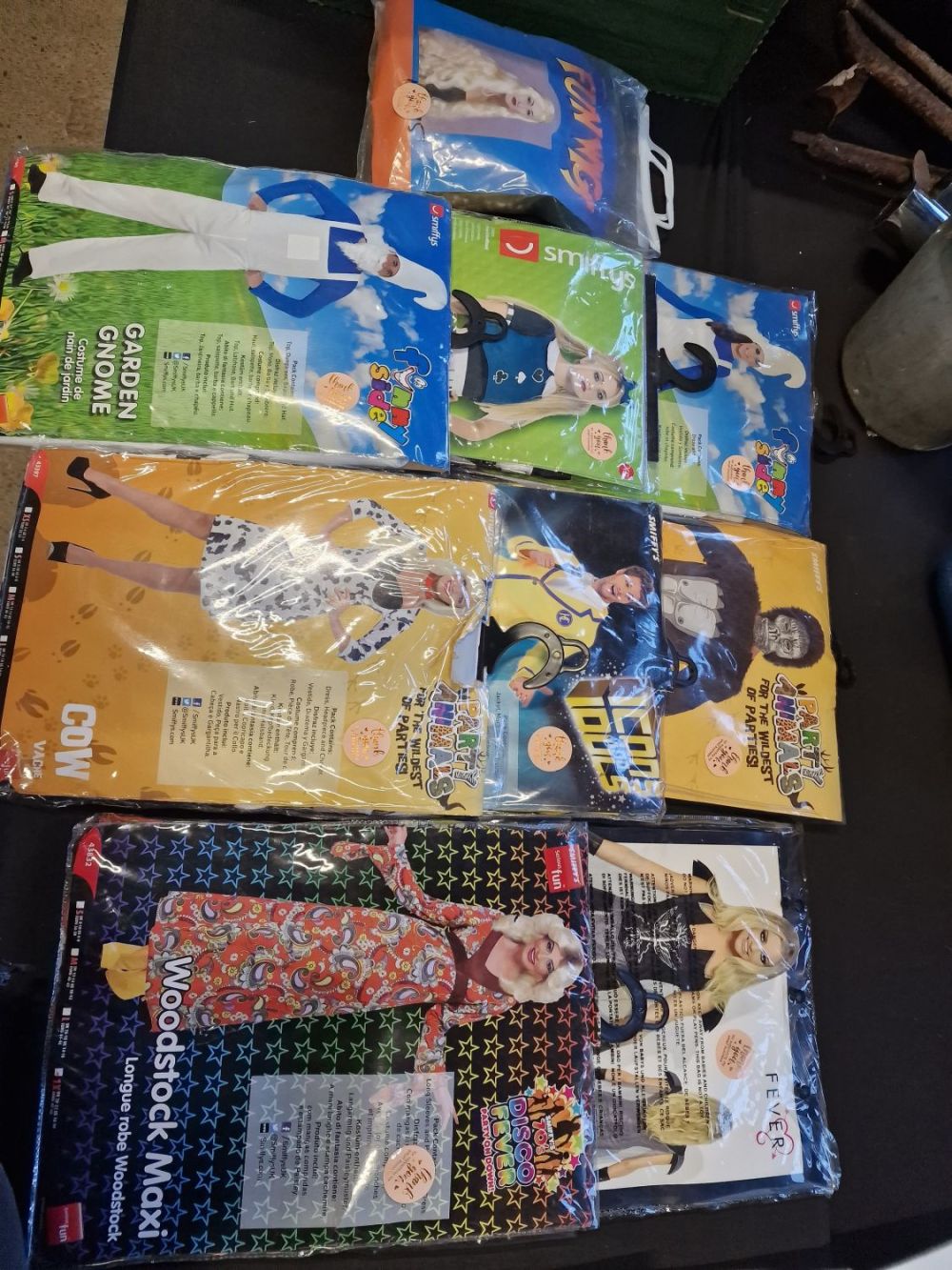 Lot 231: Eight Smiffys fancy dress outfits and a blonde...