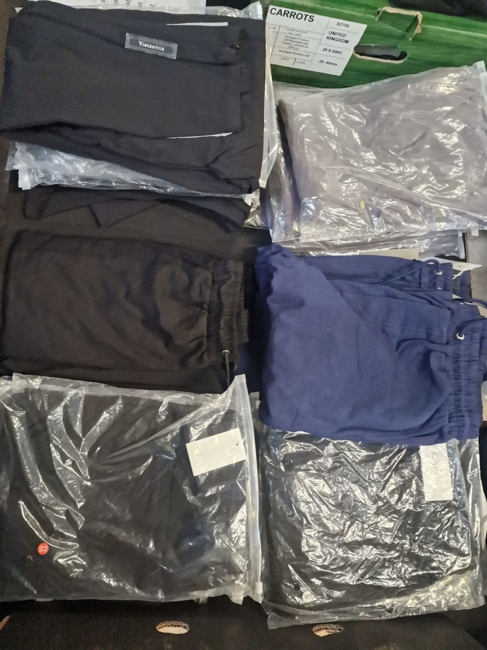 Lot 267: A bundle of mens and children's Vincentius tracksuit...