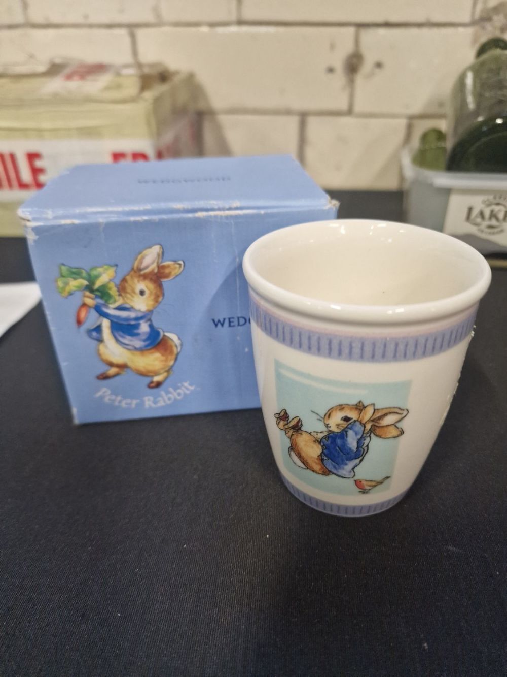 Lot 282: Wedgewood Peter Rabit Beaker