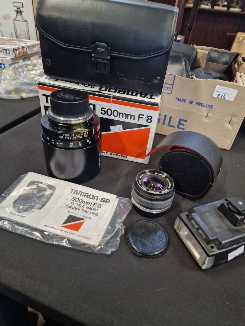 Lot 337: TEMRON-SP 500mm F/8 tele macro catadioptric lens model...