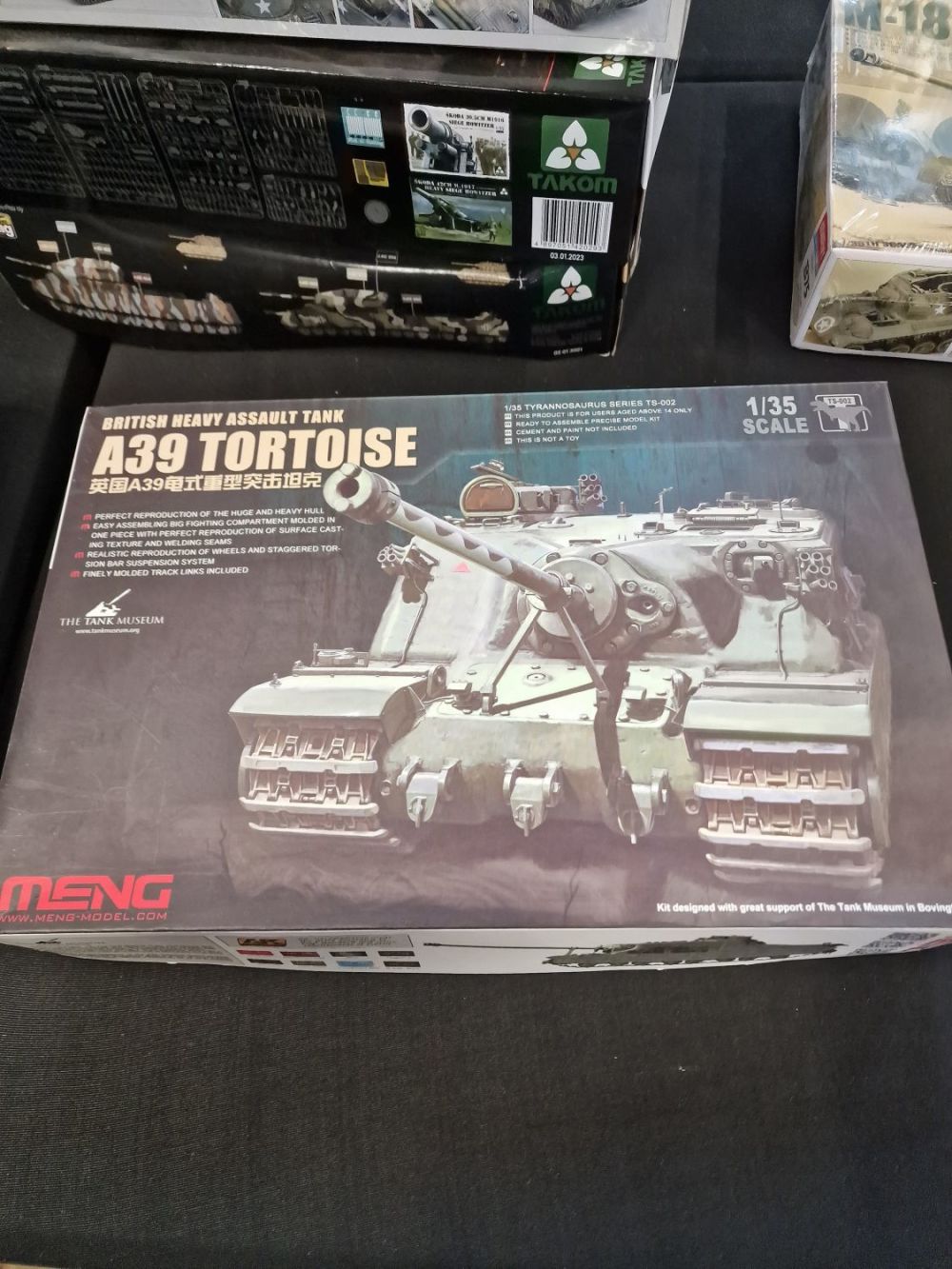 Lot 340: MENG British Army Assult Tank A39 Tortoise 1:35...