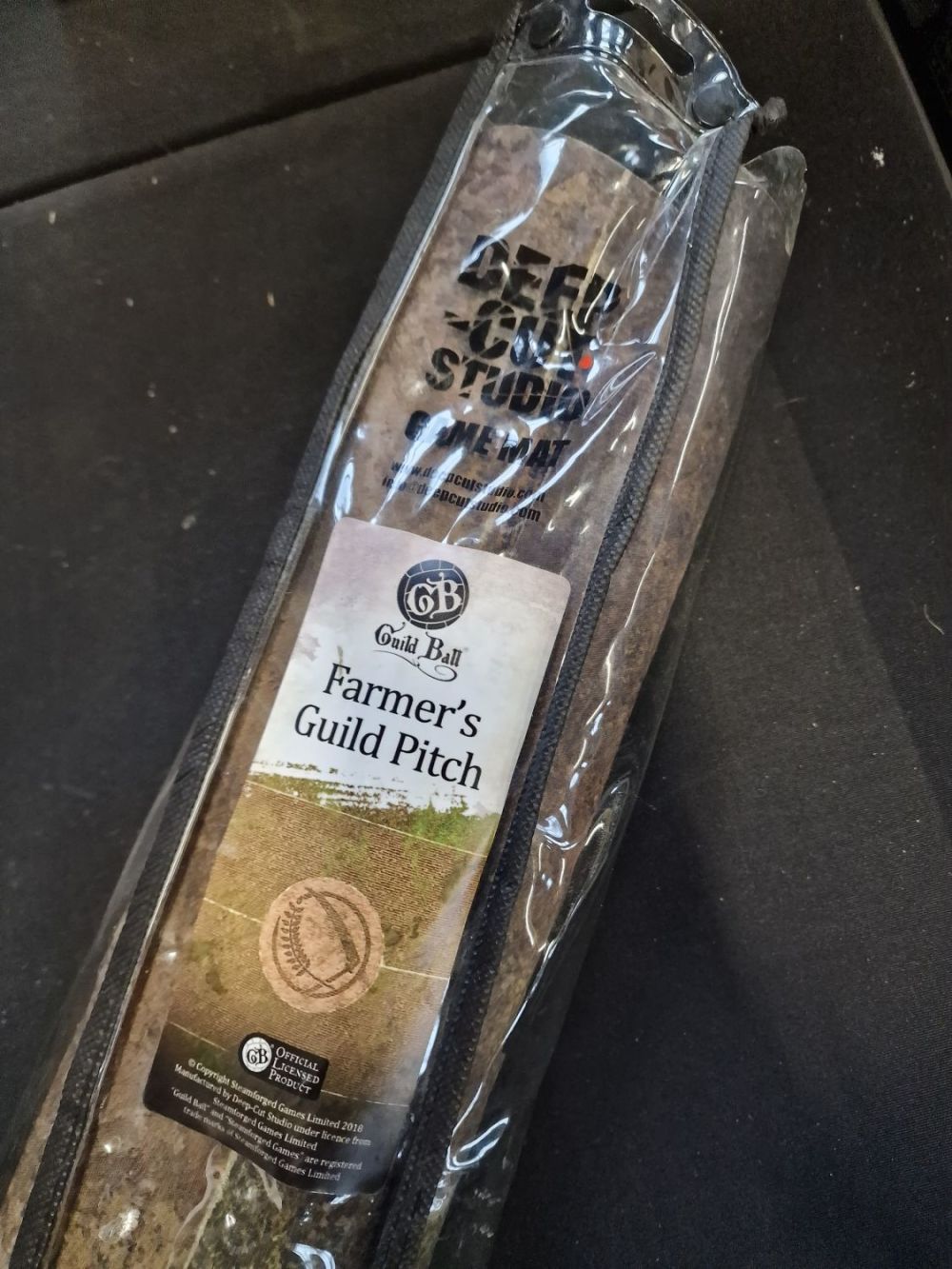 Lot 349: guild ball farmers guild pitch 3x3ft new in...